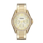 Riley Multifunction Stainless Steel Watch Gold-Tone