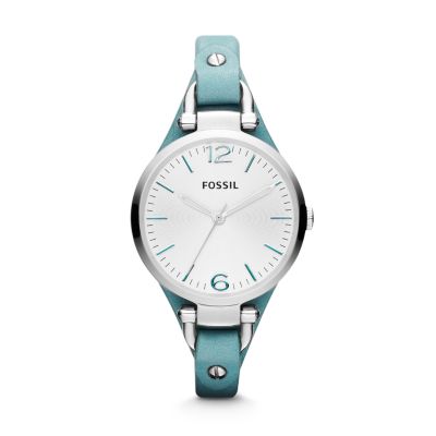 ES3221 - Georgia Leather Watch – Teal