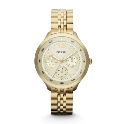 ES3240 - The Editor Stainless Steel Watch – Gold-Tone