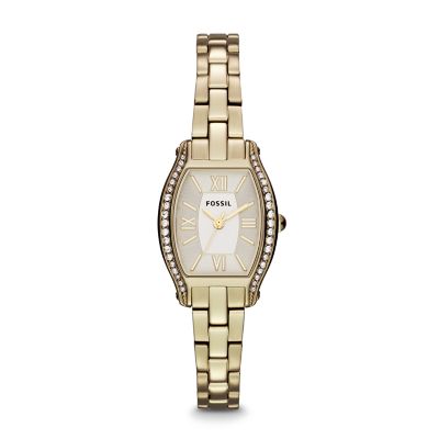 ES3286 - Molly Three Hand Stainless Steel Watch – Gold-Tone