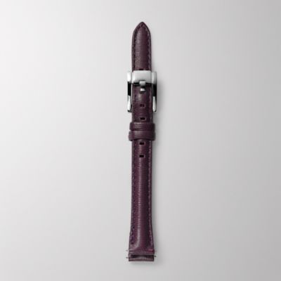 Fossil Boyfriend Mini Purple Leather Strap Watch