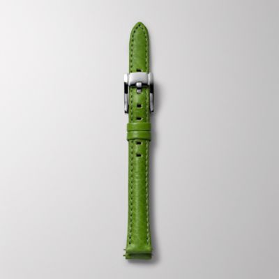 Fossil Boyfriend Mini Green Leather Strap Watch