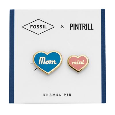 Fossil Fossil X Pintrill Mom + Mini Pin Set   MULTI- FCU0162998