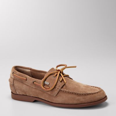 Fossil Delaney Suede Boat Shoe