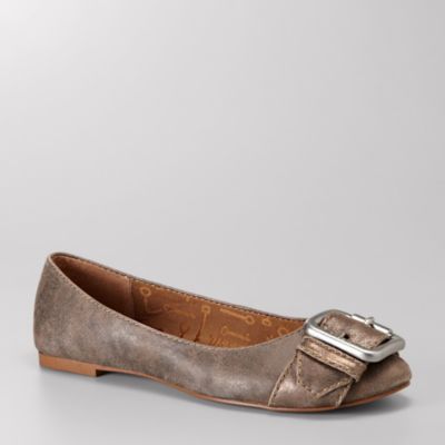 Fossil Maddox Leather Flat