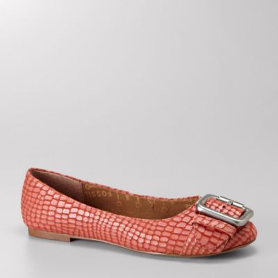Fossil Maddox Snake Print Flat