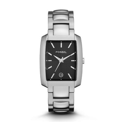 Fossil Analog Black Dial Watch
