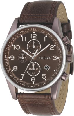 Fossil FS4309 Chrongraph Brown Dial