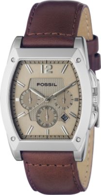 Chronograph Tan Dial Watch
