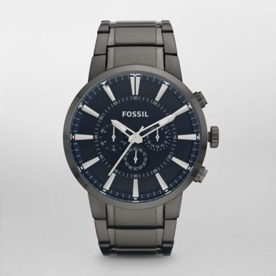 FS4358 - Dress Stainless Steel Watch – Smoke