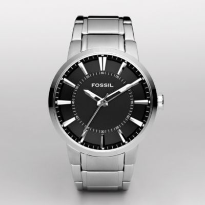 Fossil FS4425, Analog Black Dial