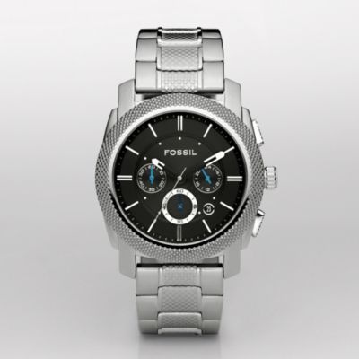 Fossil FS4436 Chrongraph Black Dial