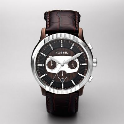 Fossil FS4441 Chronograph Black Dial