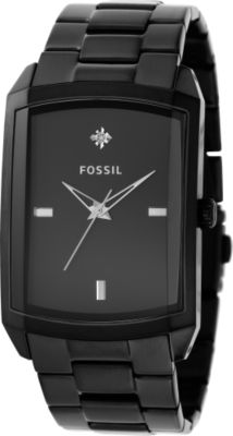 Fossil Analog Black Dial Watch
