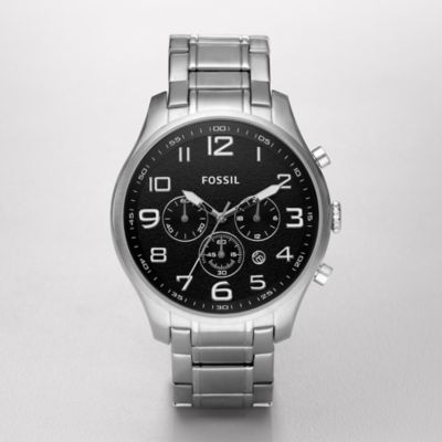 Fossil FS4513 Chronograph Black Dial