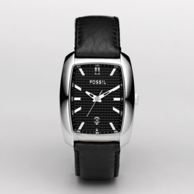 Fossil Analog Black Dial Watch
