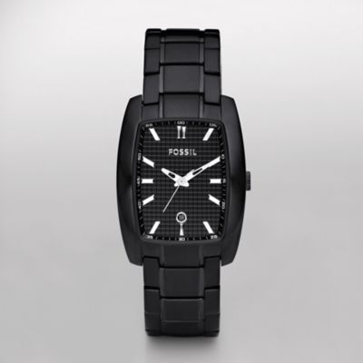 Fossil Analog Black Dial Watch
