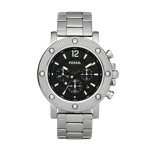 Fossil Chronograph Black Dial Watch Watch