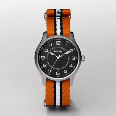 Fossil Analog Black Dial Watch

