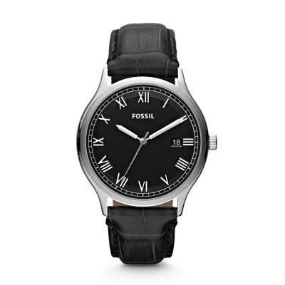 FS4746 - Ansel Leather Watch - Black