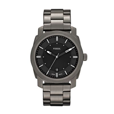 FS4774 - Machine Stainless Steel Watch - Smoke