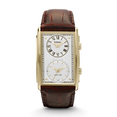 FS4783 - Truman Leather Watch - Brown
