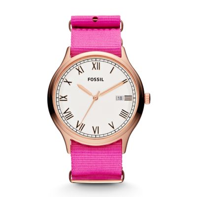 FS4801 - Ansel Nylon Watch - Pink