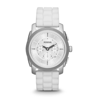 FS4805 - Orologio Machine in silicone - bianco