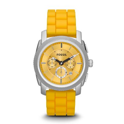 FS4807 - Orologio Machine in silicone - giallo