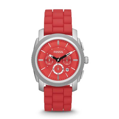 FS4808 - Orologio Machine in silicone - rosso