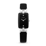 Silver & Black Hiromichi Konno Watch