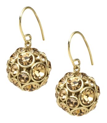 Gold Crystal Balls
