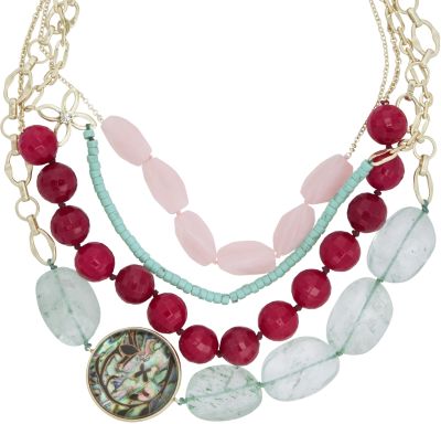 Abalone Pendant 4 Strand
