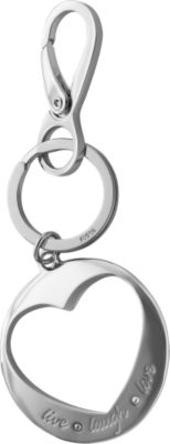 Fossil Heart Key Fob
