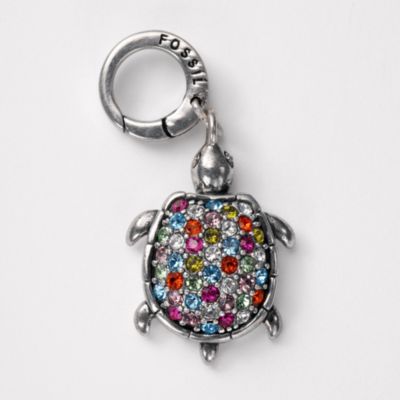 Fossil Turtle Charm