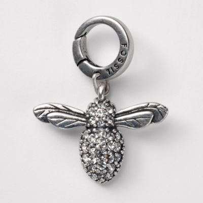 Fossil Bee Charm