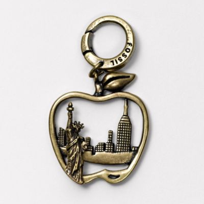 Fossil Big Apple Charm