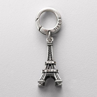 Fossil Eiffel Tower Charm