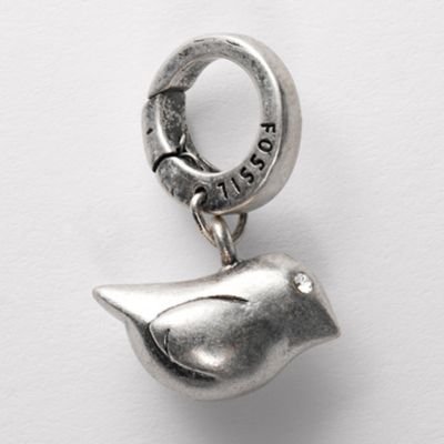 Fossil Chubby Bird Charm