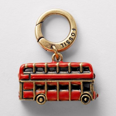 Fossil Double Decker Charm
