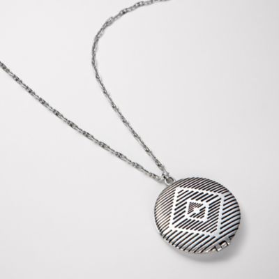 Fossil Harlow Locket Necklace