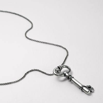 Fossil Key Icon Necklace