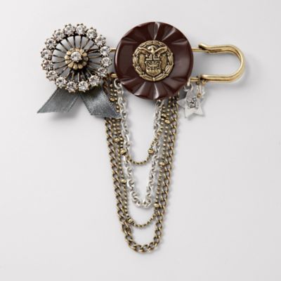 FOSSIL Mixed Military Pin