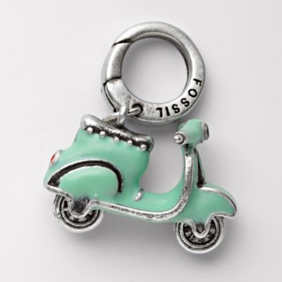 Fossil Scooter Charm