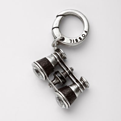 Fossil Binoculars Charm