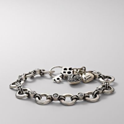 Fossil Glitz Charm Bracelet