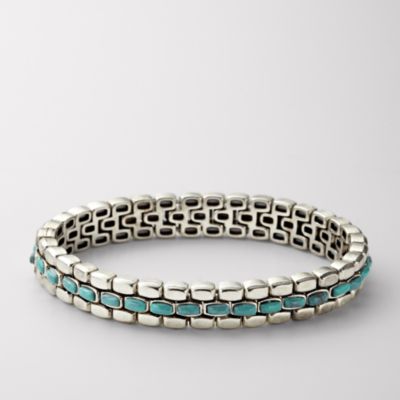 Fossil Turquoise Stretch Bracelet
