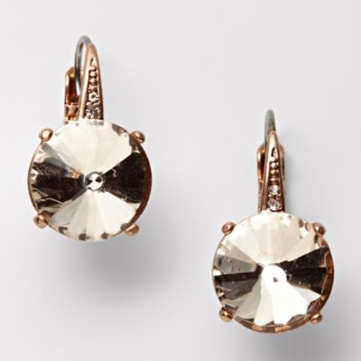 Fossil Rivoli Silk Copper Earrings