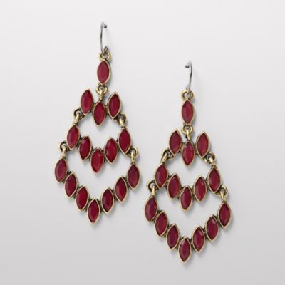 FOSSIL® Jewelry Earrings:Womens Native Chandelier Earrings JA4629