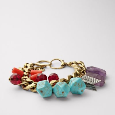 Fossil Native Charms Bracelet